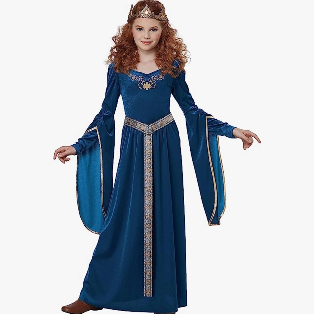 Medieval princess costume - girls size M